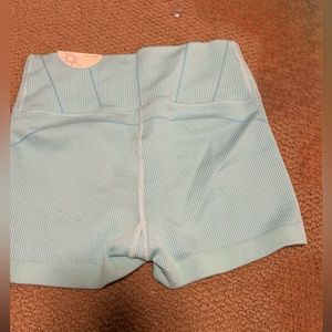 Aerie Offline, Size Medium, Teal, Biker Shorts